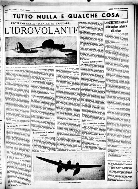 Il Tevere : quotidiano di Mezzogiorno