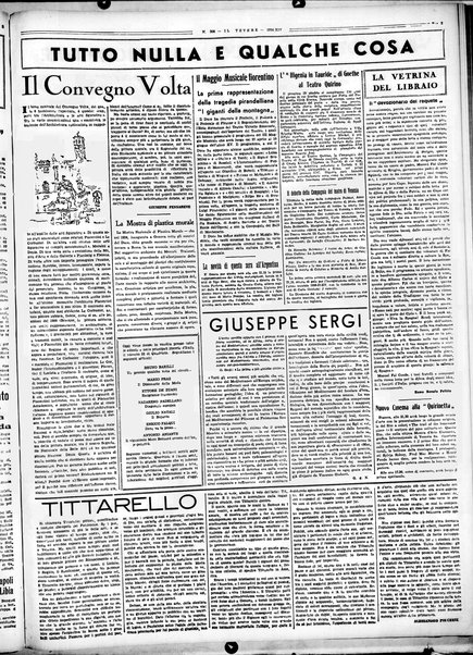 Il Tevere : quotidiano di Mezzogiorno