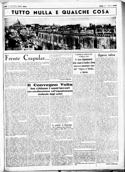 Il Tevere : quotidiano di Mezzogiorno