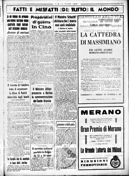 Il Tevere : quotidiano di Mezzogiorno