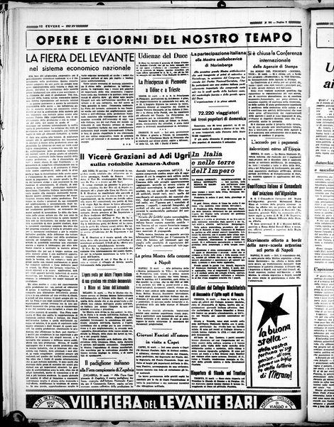 Il Tevere : quotidiano di Mezzogiorno