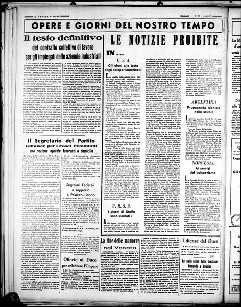 Il Tevere : quotidiano di Mezzogiorno