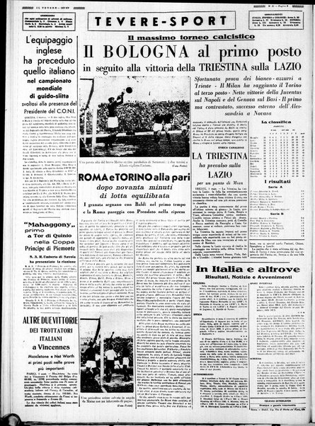 Il Tevere : quotidiano di Mezzogiorno