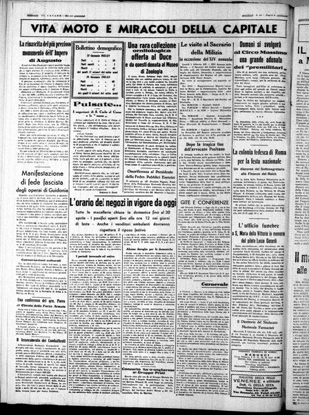 Il Tevere : quotidiano di Mezzogiorno