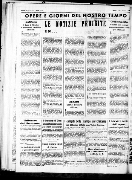 Il Tevere : quotidiano di Mezzogiorno