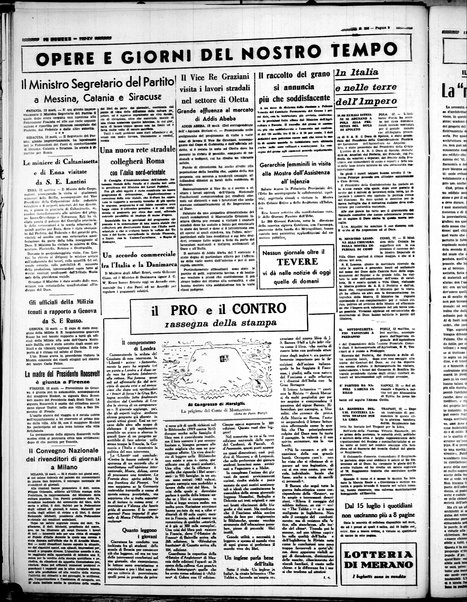 Il Tevere : quotidiano di Mezzogiorno