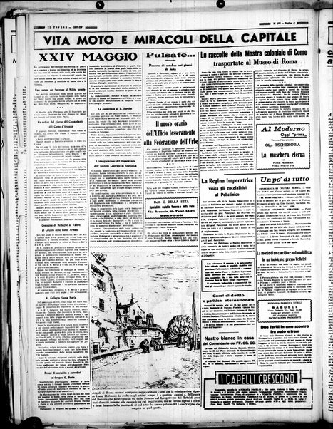 Il Tevere : quotidiano di Mezzogiorno