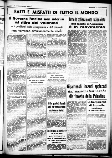 Il Tevere : quotidiano di Mezzogiorno