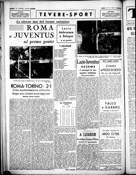 Il Tevere : quotidiano di Mezzogiorno