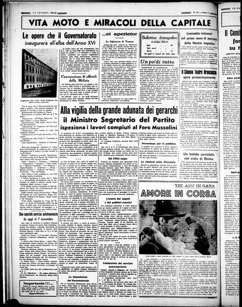 Il Tevere : quotidiano di Mezzogiorno