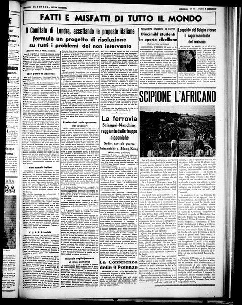 Il Tevere : quotidiano di Mezzogiorno