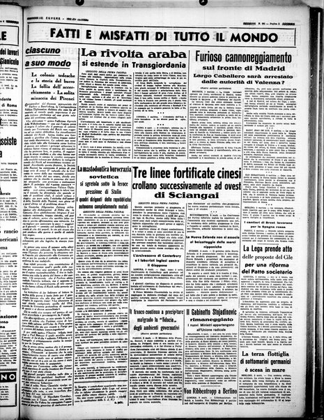 Il Tevere : quotidiano di Mezzogiorno