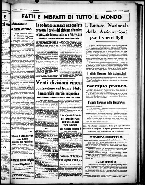 Il Tevere : quotidiano di Mezzogiorno