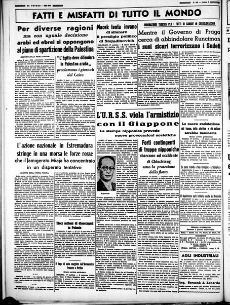 Il Tevere : quotidiano di Mezzogiorno