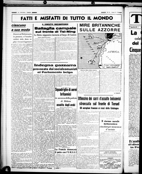 Il Tevere : quotidiano di Mezzogiorno