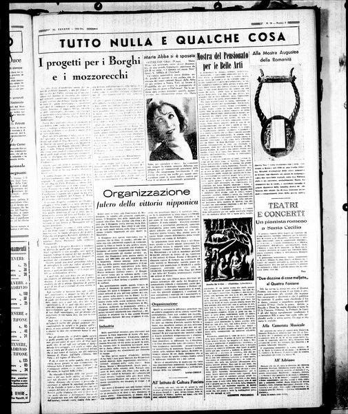 Il Tevere : quotidiano di Mezzogiorno