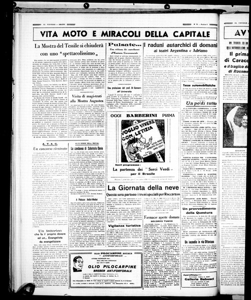 Il Tevere : quotidiano di Mezzogiorno