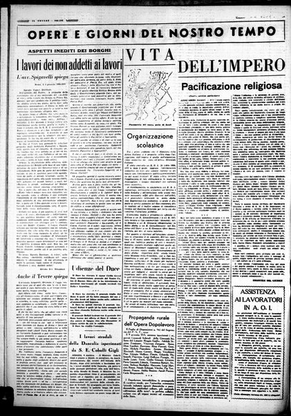 Il Tevere : quotidiano di Mezzogiorno