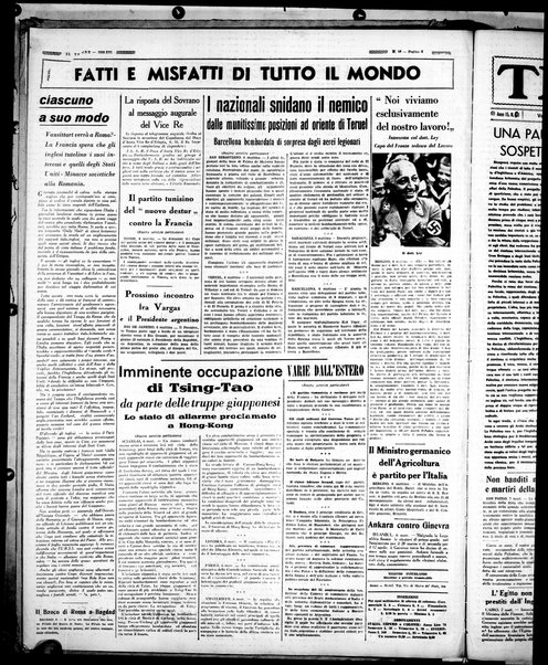 Il Tevere : quotidiano di Mezzogiorno