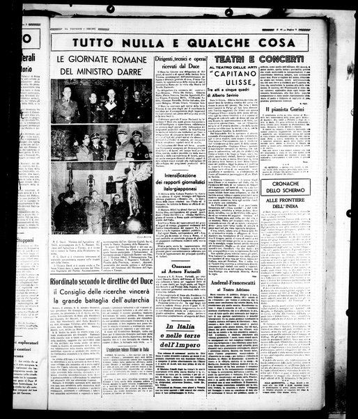 Il Tevere : quotidiano di Mezzogiorno