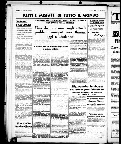 Il Tevere : quotidiano di Mezzogiorno