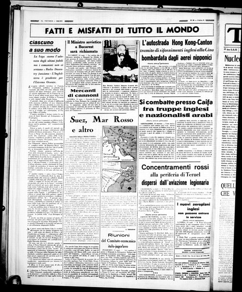 Il Tevere : quotidiano di Mezzogiorno