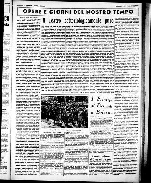 Il Tevere : quotidiano di Mezzogiorno