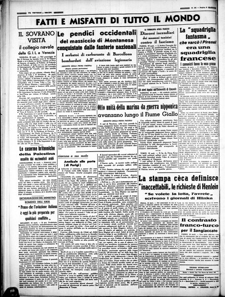 Il Tevere : quotidiano di Mezzogiorno