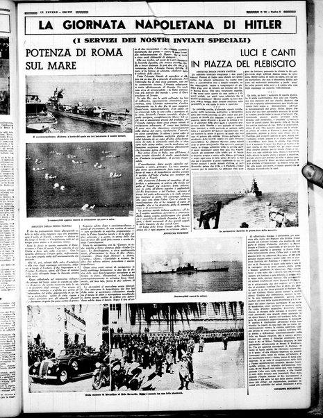 Il Tevere : quotidiano di Mezzogiorno