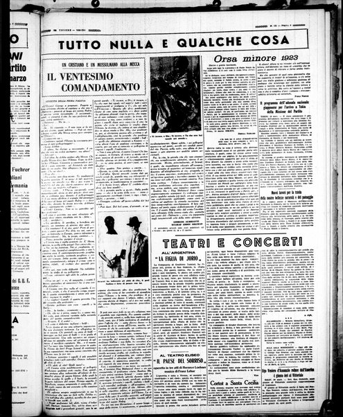 Il Tevere : quotidiano di Mezzogiorno