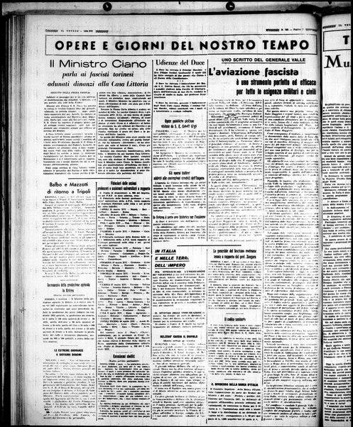 Il Tevere : quotidiano di Mezzogiorno