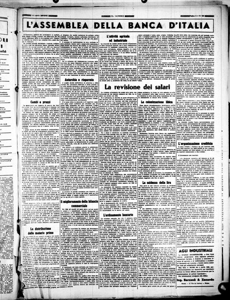 Il Tevere : quotidiano di Mezzogiorno