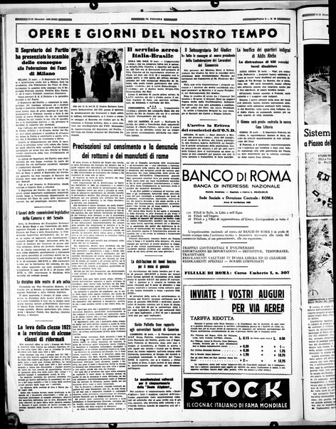 Il Tevere : quotidiano di Mezzogiorno