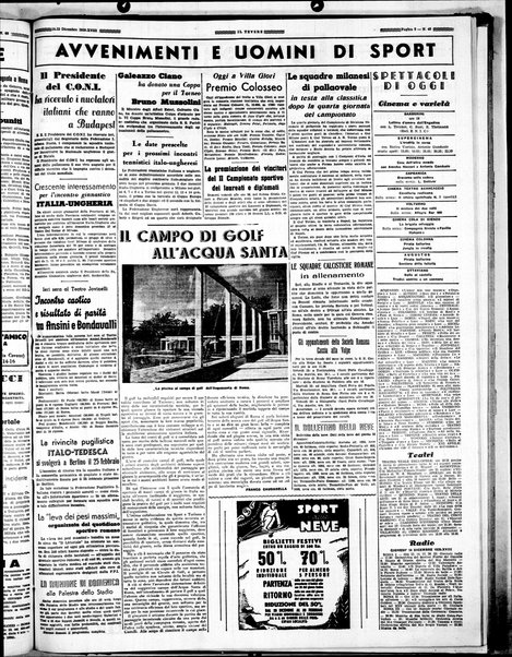 Il Tevere : quotidiano di Mezzogiorno