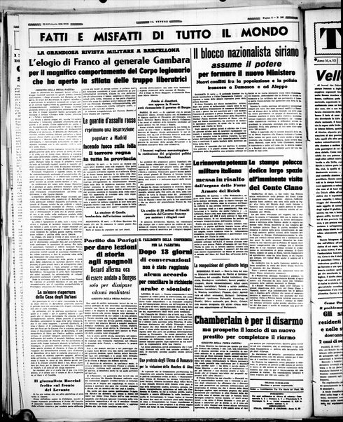 Il Tevere : quotidiano di Mezzogiorno