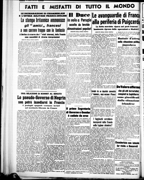 Il Tevere : quotidiano di Mezzogiorno