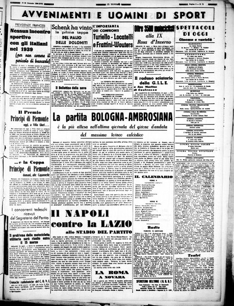 Il Tevere : quotidiano di Mezzogiorno