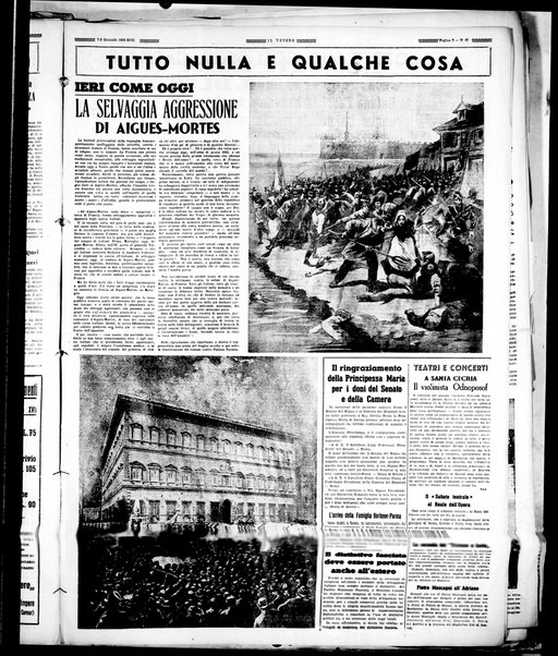 Il Tevere : quotidiano di Mezzogiorno