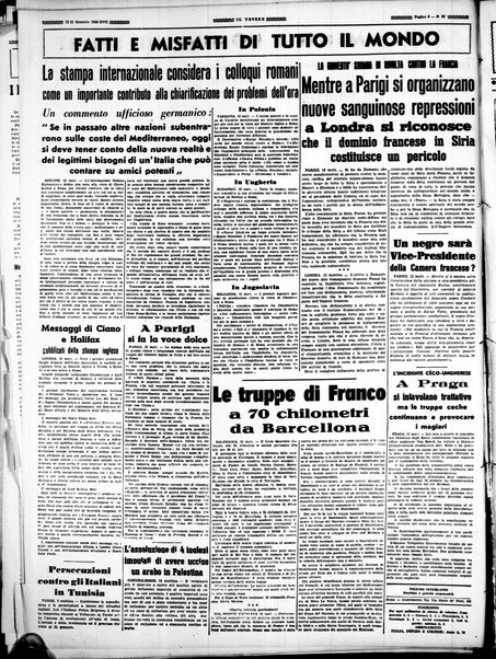 Il Tevere : quotidiano di Mezzogiorno