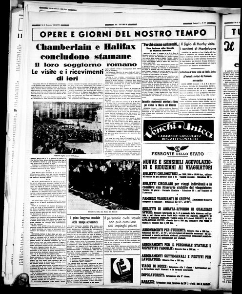 Il Tevere : quotidiano di Mezzogiorno