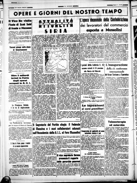 Il Tevere : quotidiano di Mezzogiorno