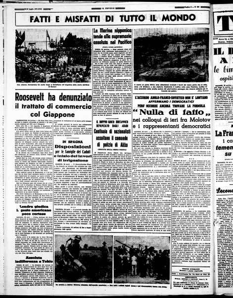 Il Tevere : quotidiano di Mezzogiorno