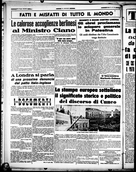 Il Tevere : quotidiano di Mezzogiorno