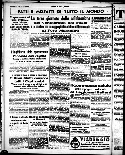 Il Tevere : quotidiano di Mezzogiorno