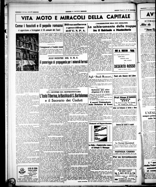 Il Tevere : quotidiano di Mezzogiorno