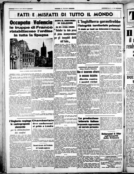 Il Tevere : quotidiano di Mezzogiorno