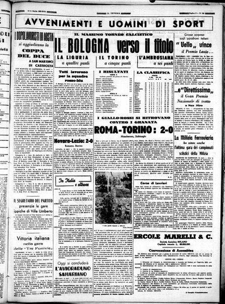 Il Tevere : quotidiano di Mezzogiorno