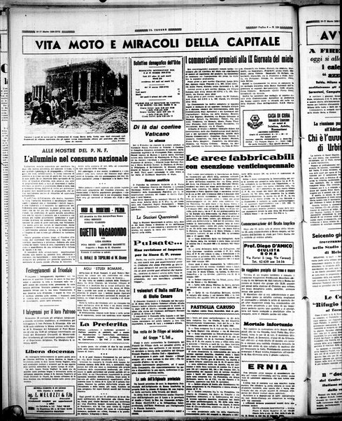 Il Tevere : quotidiano di Mezzogiorno