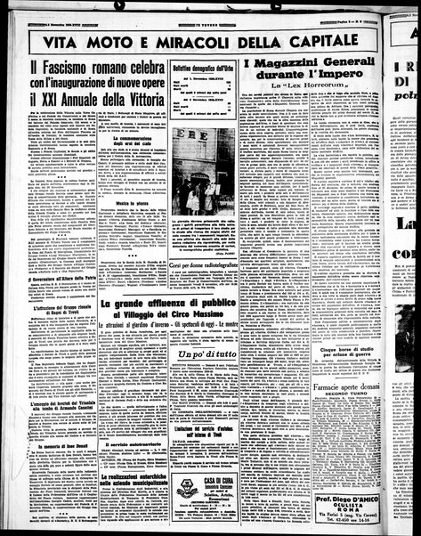 Il Tevere : quotidiano di Mezzogiorno