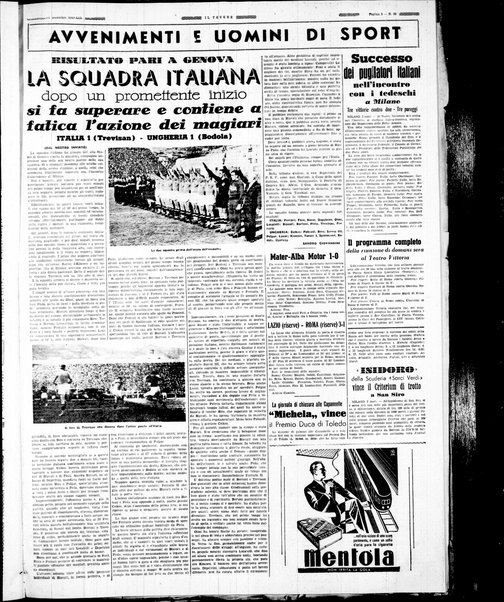 Il Tevere : quotidiano di Mezzogiorno